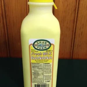 Banana Milk - Pint Plastic
