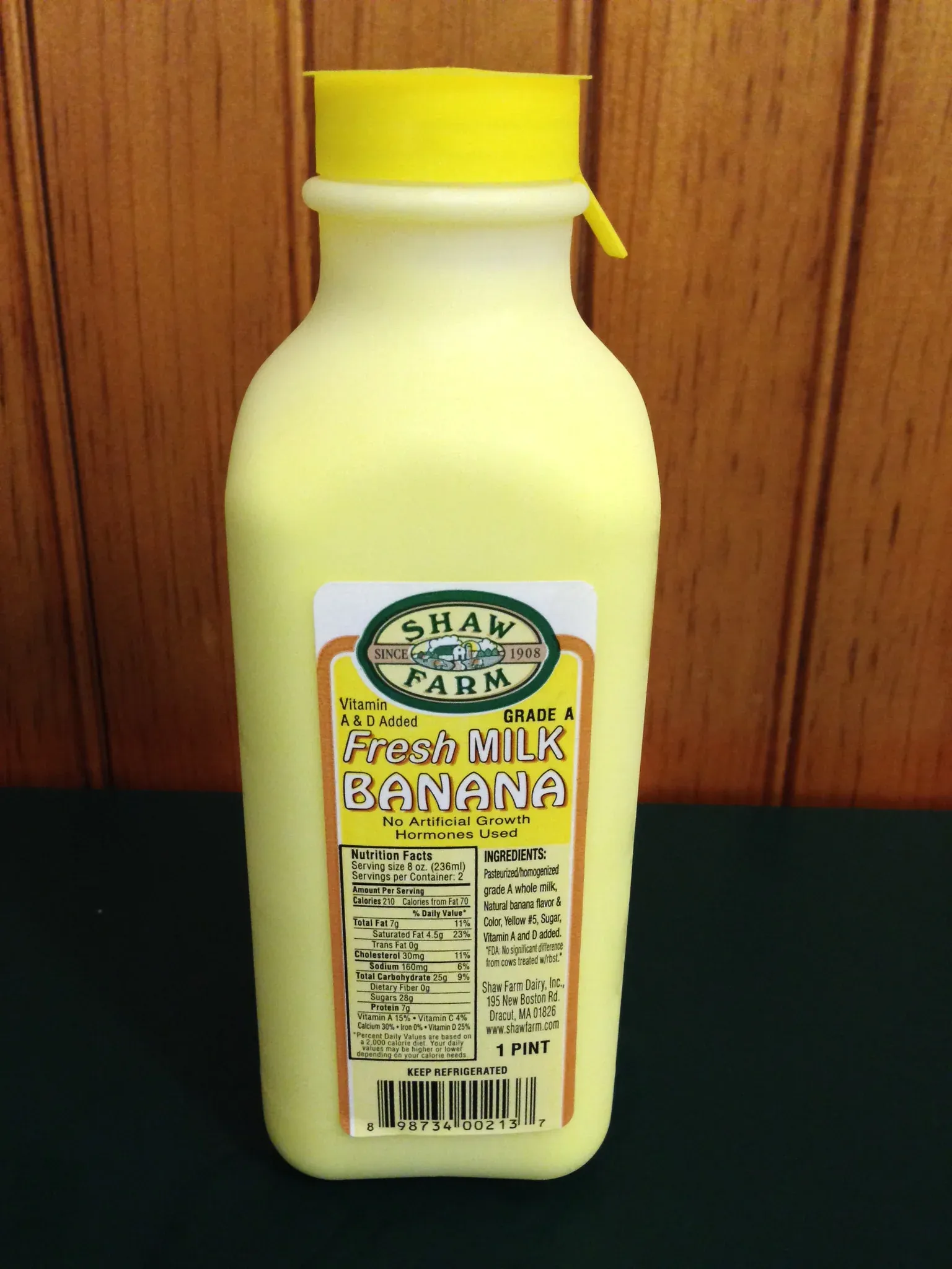 Banana Milk – Pint Plastic